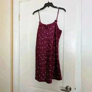 Red moon  and stars slip size small